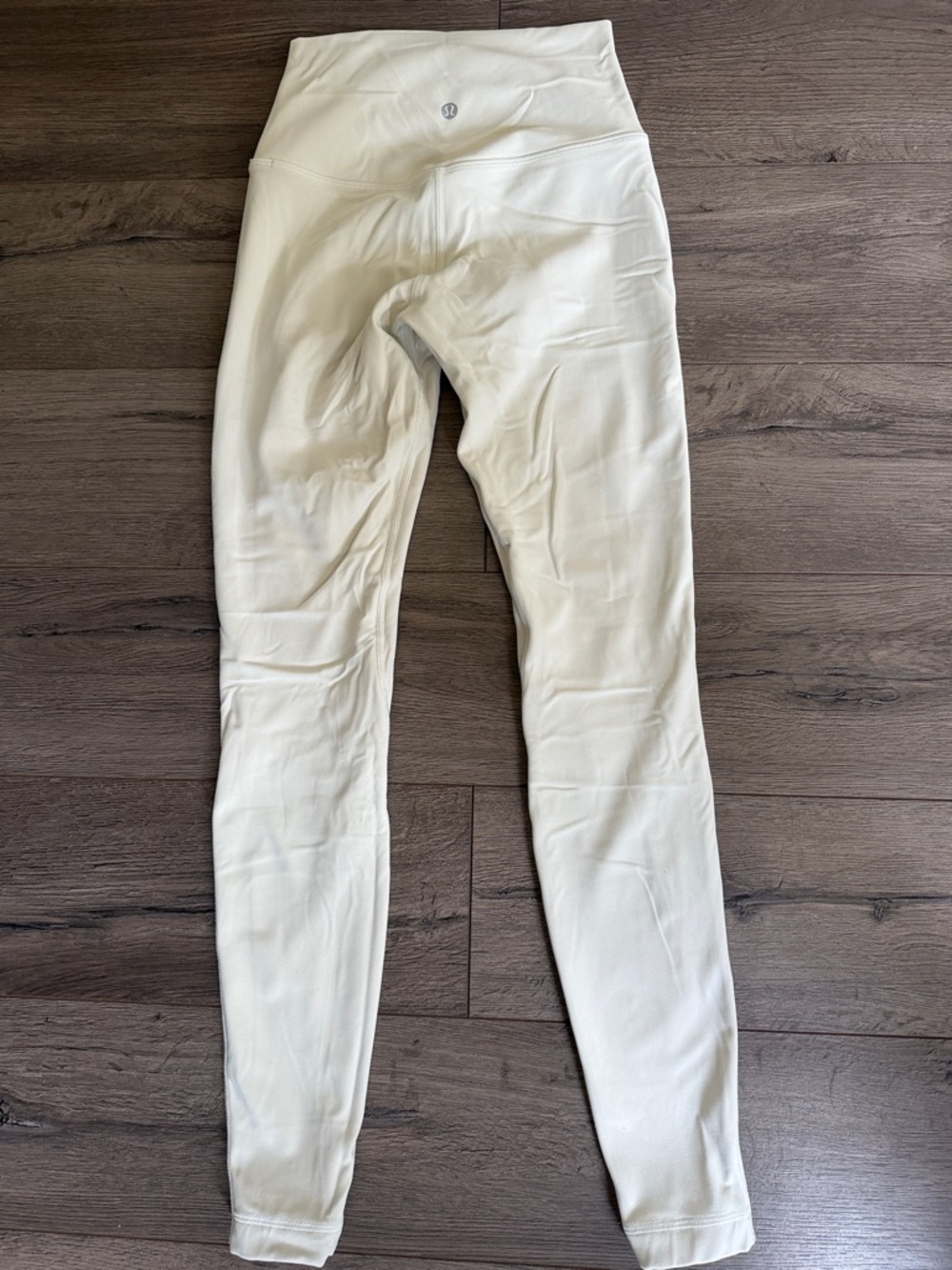 lululemon athletica Cream High-Rise Leggings